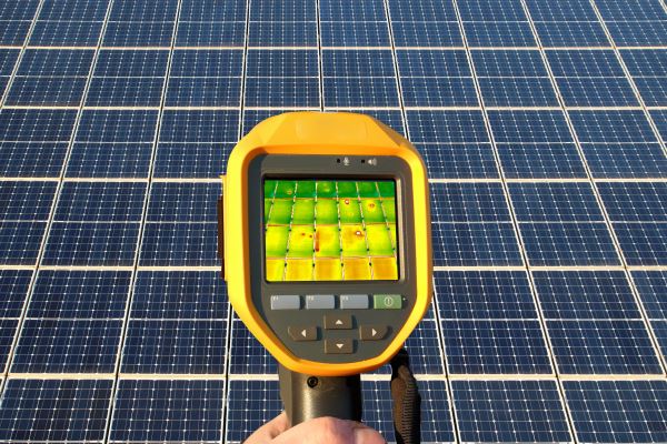 Photovoltaikanlage_Wärmebild_Kontrolle